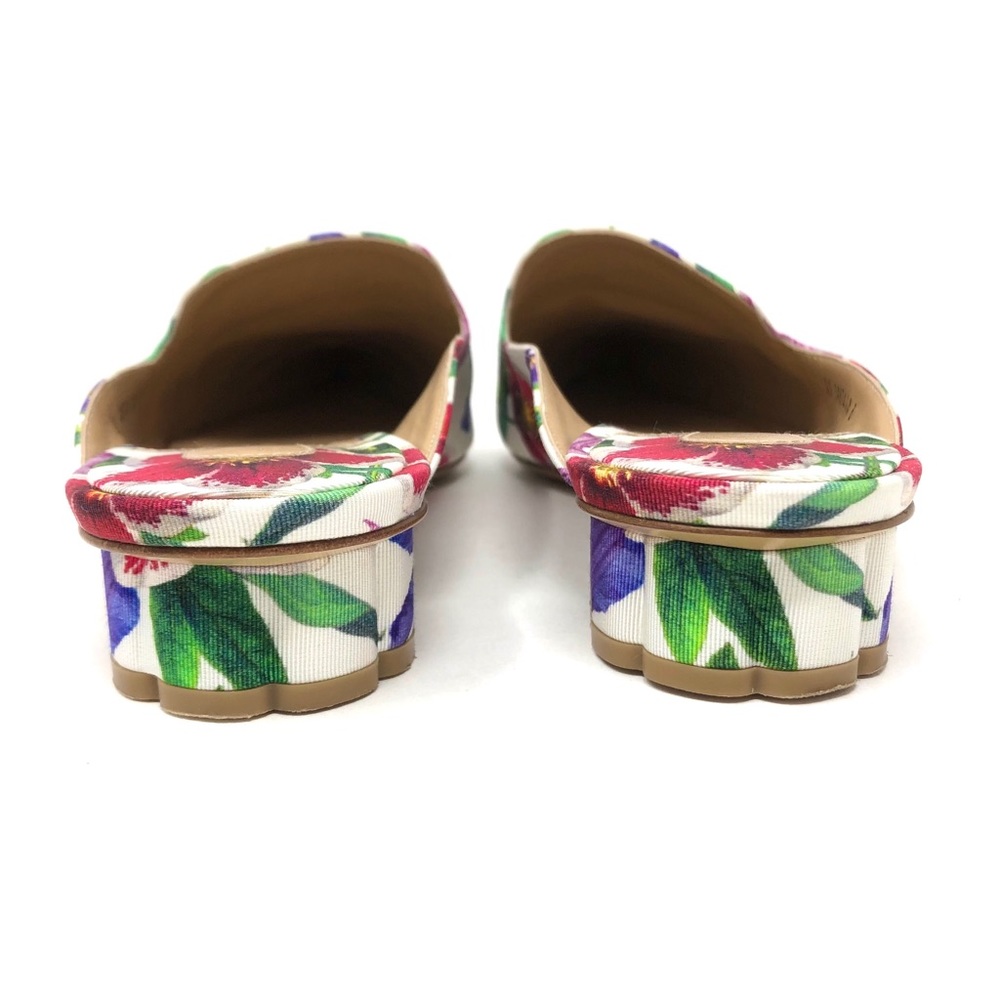 SALVATORE FERRAGAMO floral mules, size 10 - Picture 10 of 14